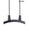 MOOSEE lampa wisząca ALURE LINE TWIN 90 czarna