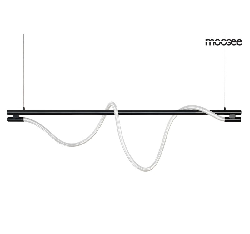 MOOSEE lampa wisząca SERPIENTE 120  czarna