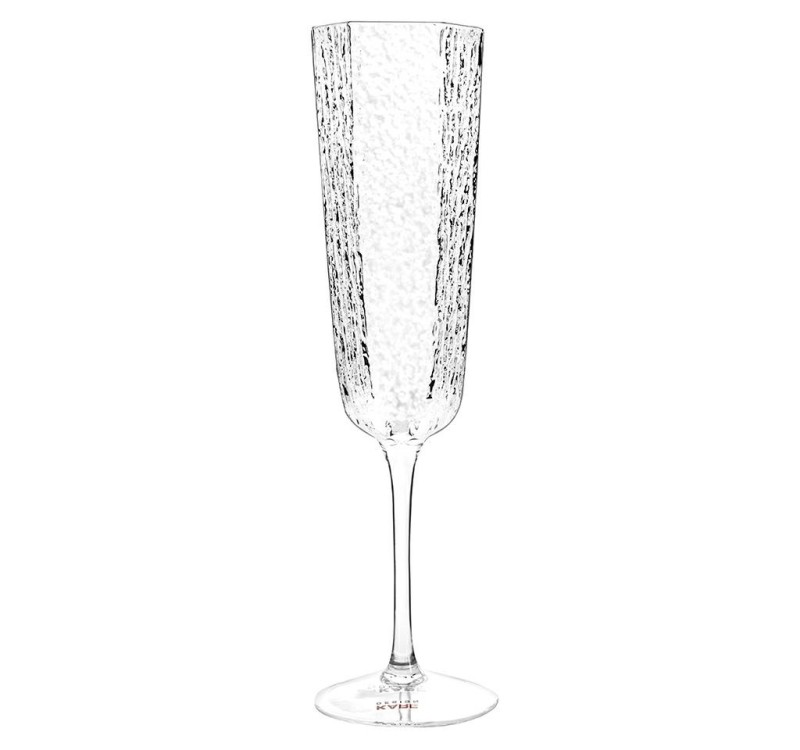 KARE kieliszek do szampana CASCATA 250ml transparentny
