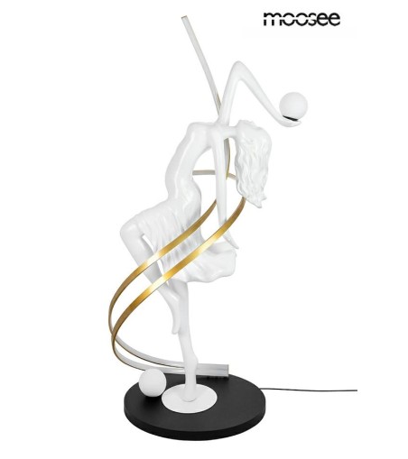 MOOSEE lampa podłogowa DANCING QUEEN  biała