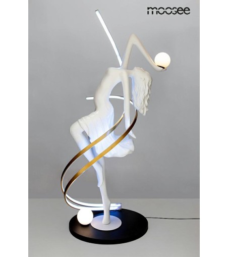 MOOSEE lampa podłogowa DANCING QUEEN  biała