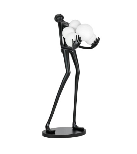 MOOSEE lampa podłogowa HUMAN PREMIUM -    włókno szklane, szkło
