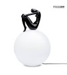 MOOSEE lampa podłogowa UOMO 35 czarna