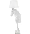 Lampa podłogowa KOŃ HORSE STAND M biała  - włókno szklane