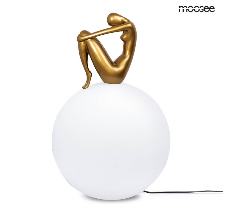 MOOSEE lampa podłogowa UOMO 35 złota