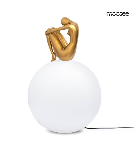MOOSEE lampa podłogowa UOMO 35 złota