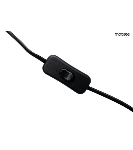 MOOSEE lampa podłogowa UOMO 50 czarna