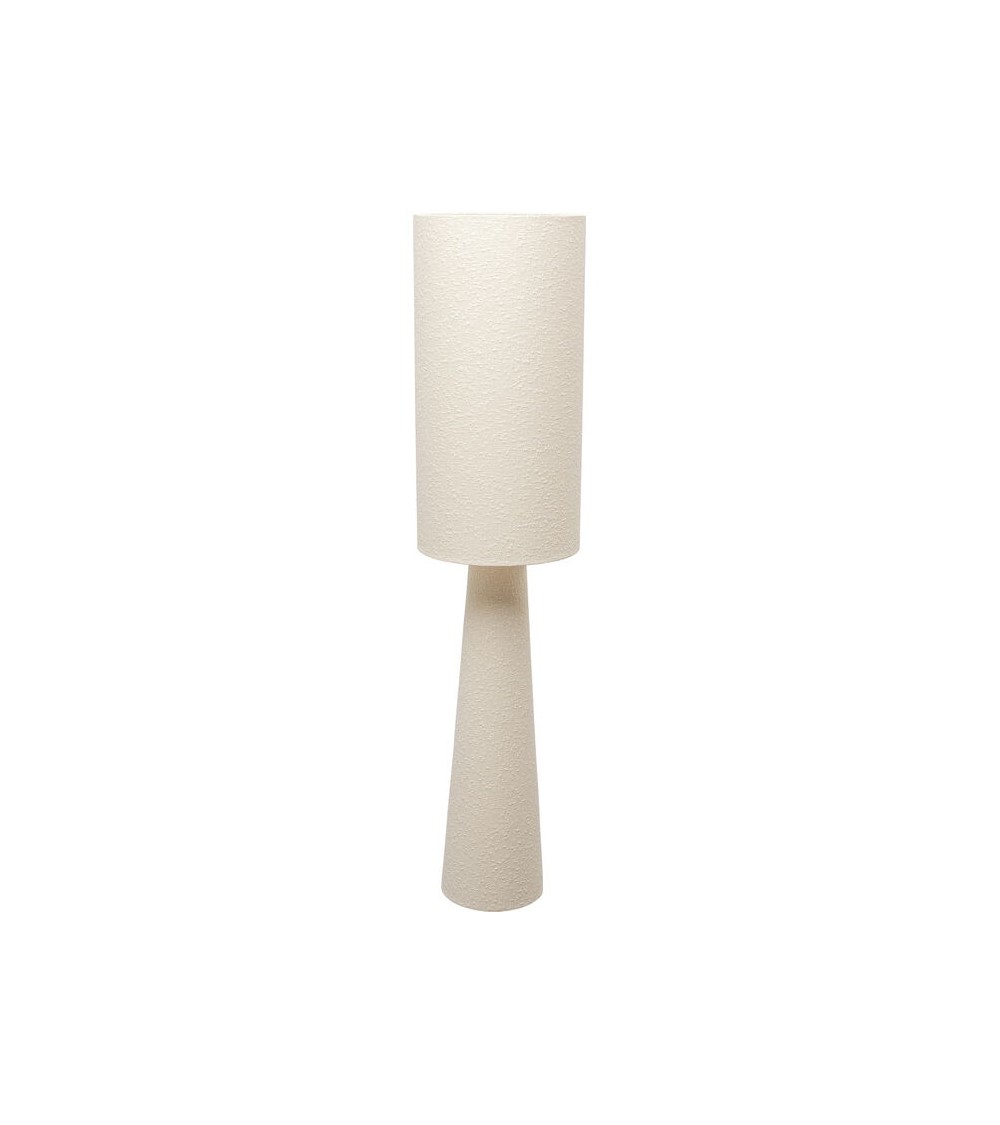 KARE lampa podłogowa MARLEEN BOUCLE 130   cm beżowa