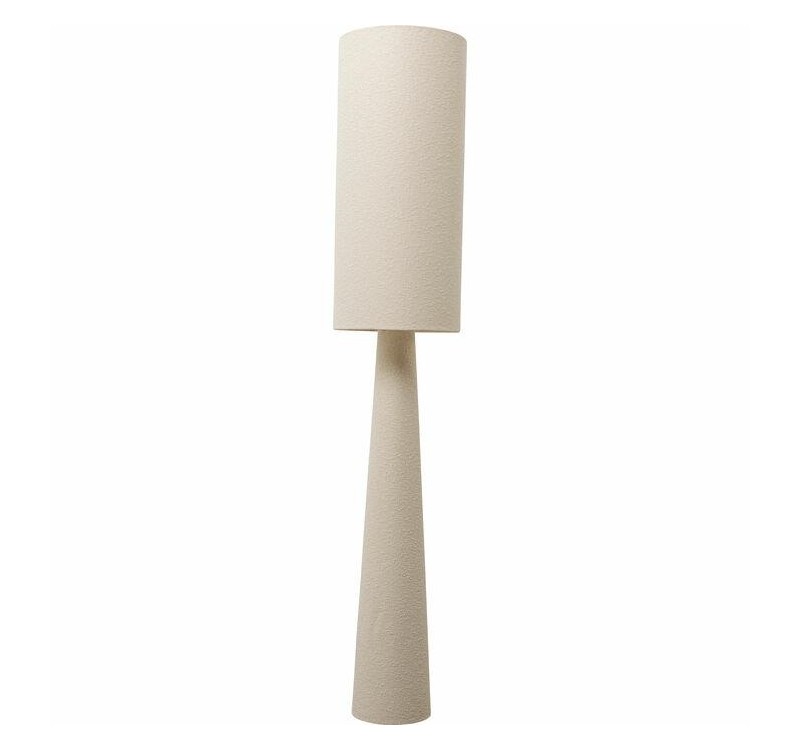 KARE lampa podłogowa MARLEEN BOUCLE 190   cm beżowa