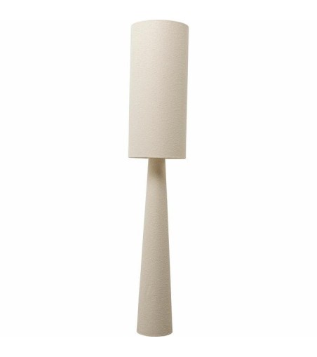 KARE lampa podłogowa MARLEEN BOUCLE 190   cm beżowa
