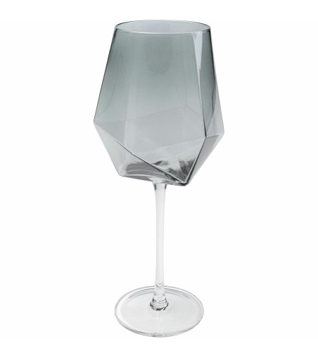KARE komplet kieliszków do wina DIAMOND   SMOKE 660 ml (4 sztuki)