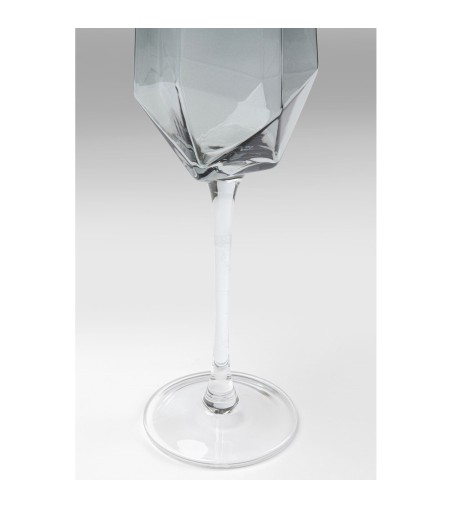 KARE komplet kieliszków do szampana       DIAMOND SMOKE 365 ml (4 sztuki)
