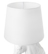 Lampa podłogowa KOŃ HORSE STAND S biała - włókno szklane