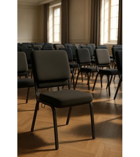 Krzesło bankietowe / konferencyjne SAMOS  czarne