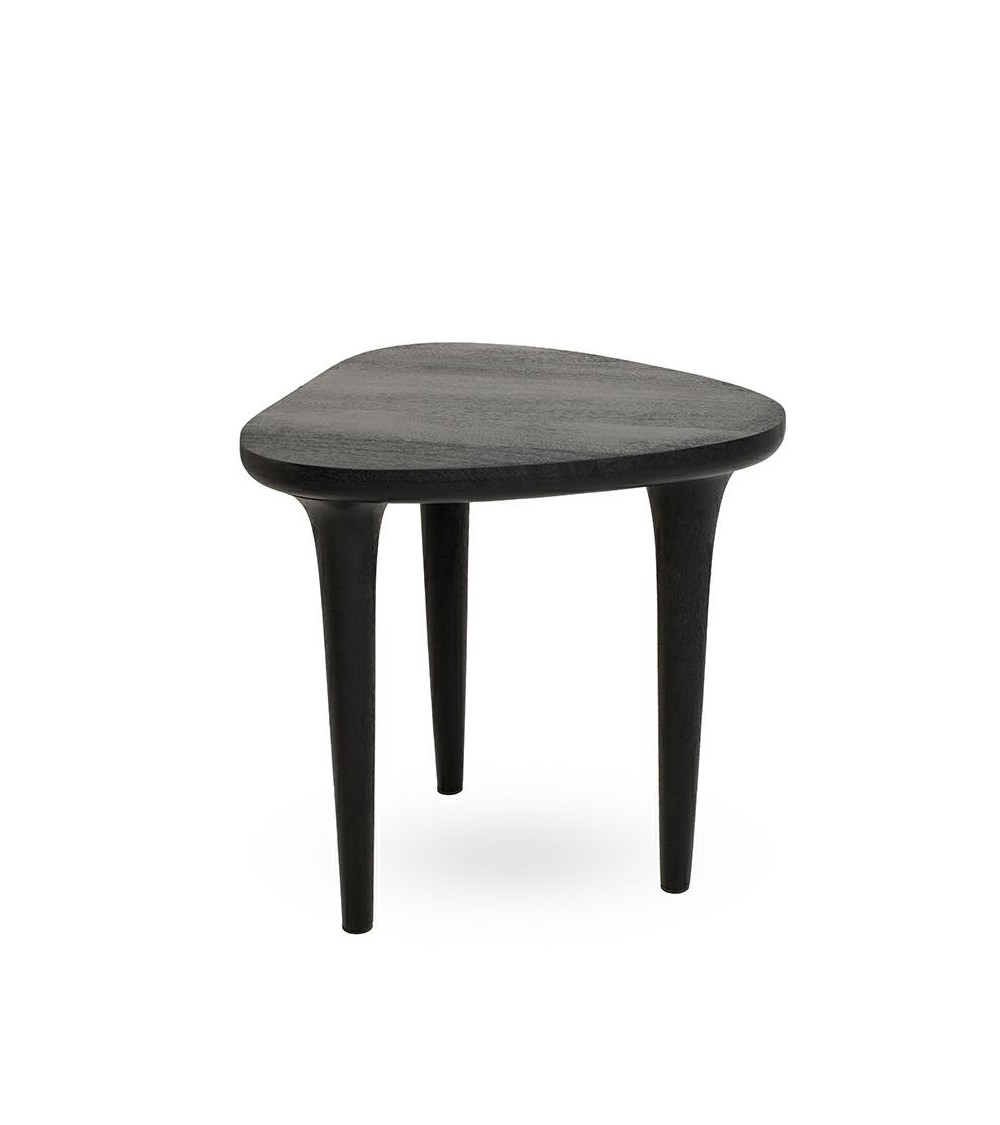 MaMaison stolik LAMINAR czarny / drewno