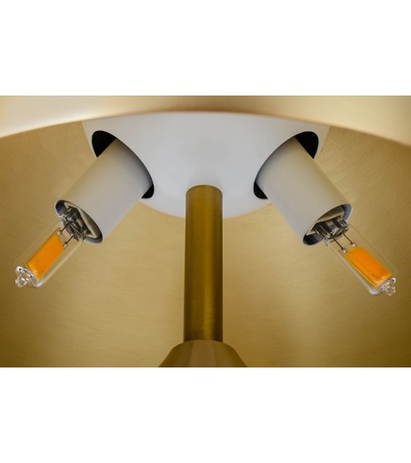 MOOSEE lampa biurkowa FUNGO złota