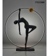 MOOSEE lampa podłogowa HUMAN ACROBATIC    czarna