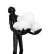 MOOSEE lampa stołowa HUMAN PREMIUM        czarna