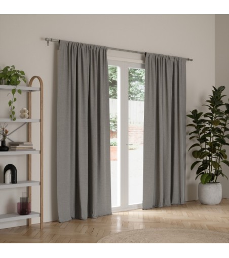 UMBRA karnisz CLEO 168 - 305 cm srebrny