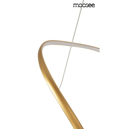 MOOSEE lampa wisząca WAVES 100 złota