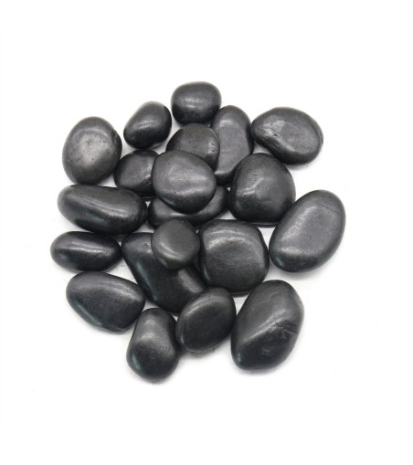 Kamień dekoracyjny ogrodowy 5-8 cm 1000   kg czarny