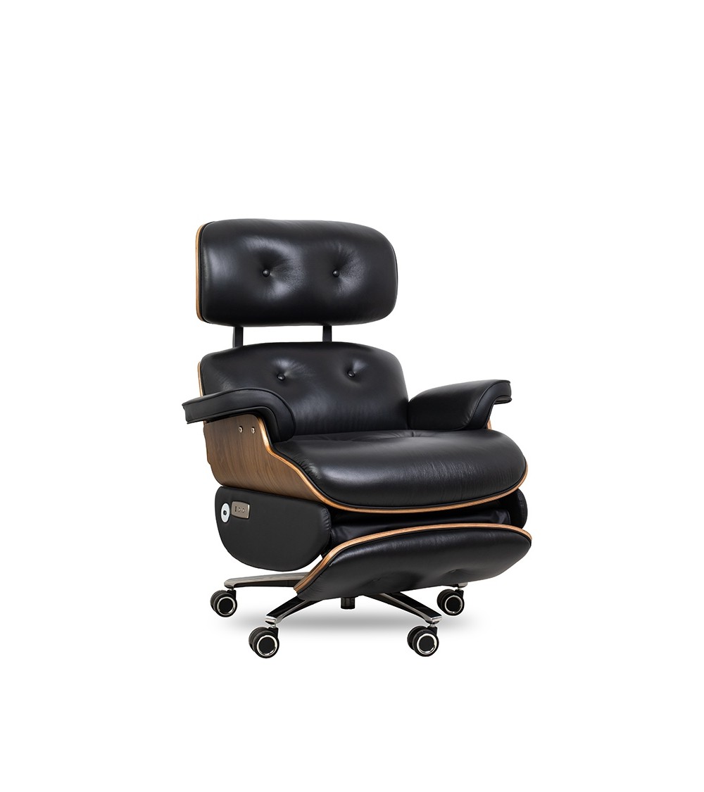 Fotel biurowy LOUNGE AUTOMATIC czarny