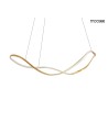 MOOSEE lampa wisząca WAVES 80 złota