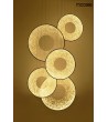 MOOSEE lampa wisząca STARDUST złota
