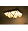 MOOSEE lampa sufitowa / plafon PYRAMIDS   złota