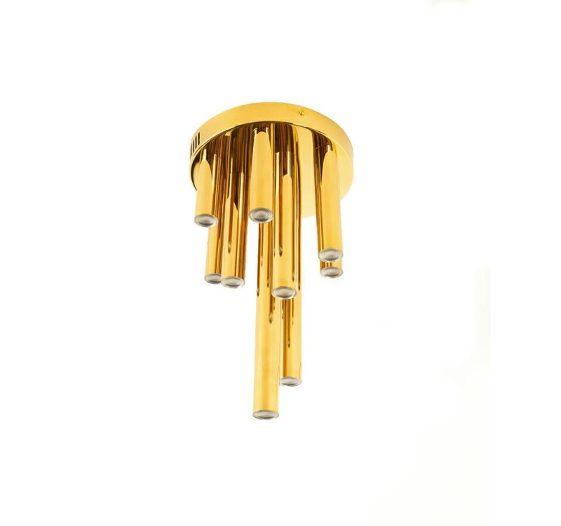 MOOSEE lampa sufitowa / plafon ORGANO 20  złota