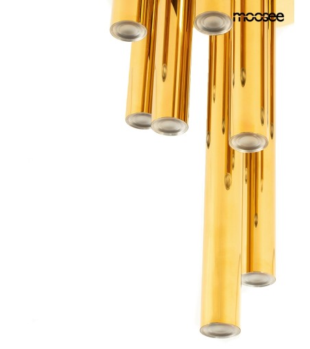 MOOSEE lampa sufitowa / plafon ORGANO 20  złota