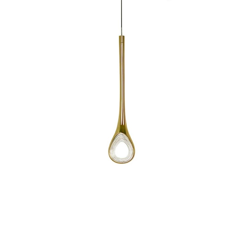 MOOSEE lampa wisząca VUELO złota