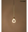 MOOSEE lampa wisząca VUELO złota
