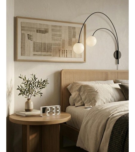 Zegar lustrzany LED SHP MIRROR