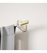 UMBRA karnisz FLUTE 107-305 cm złoty