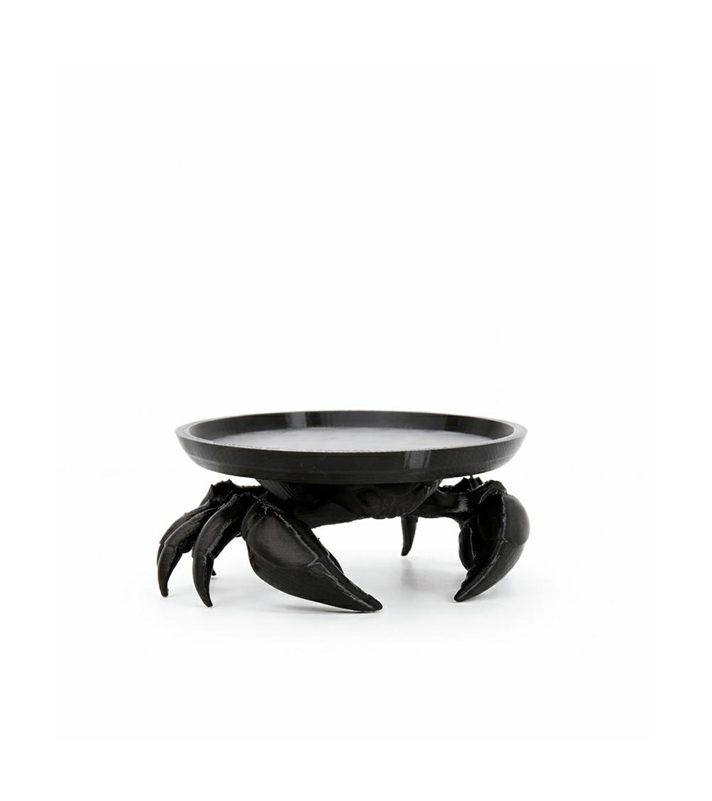 Taca dekoracyjna SHP CRAB czarna