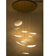 MOOSEE lampa wisząca MEDUSA złota