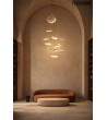 MOOSEE lampa wisząca MEDUSA złota