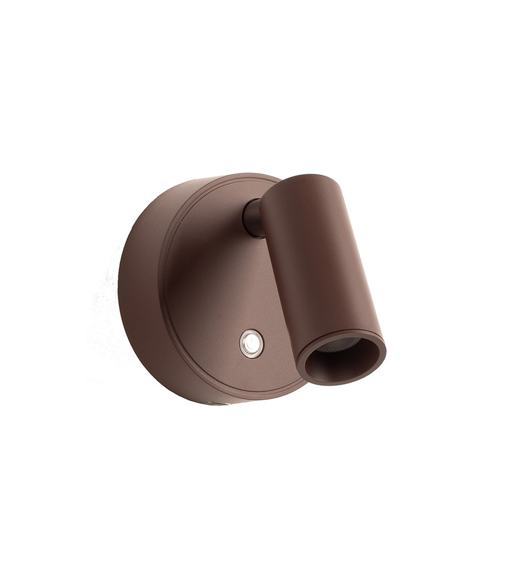 Lampa ścienna SHP PICKET brązowa