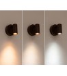 Lampa ścienna SHP PICKET brązowa