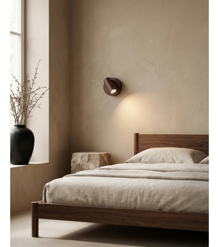 Lampa ścienna SHP PICKET brązowa