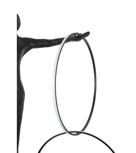 Lampa podłogowa HUMAN CIRCULO włókno szklane