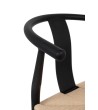 Krzesło WISHBONE METAL naturalne