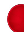 Fotel BALL BLACK czerwony