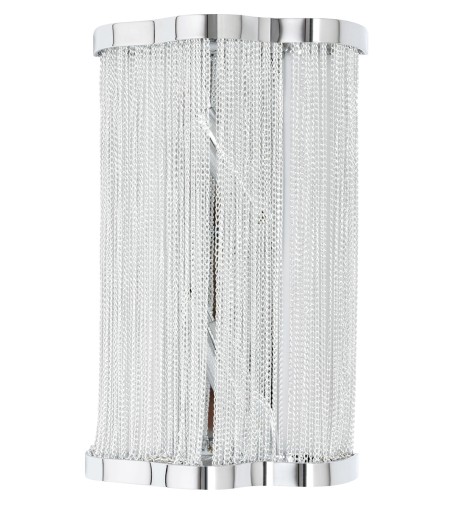 Lampa ścienna ATLANTA WALL 2 - aluminium, stal