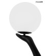 MOOSEE lampa podłogowa HUMAN BALLERINA włókno szklane